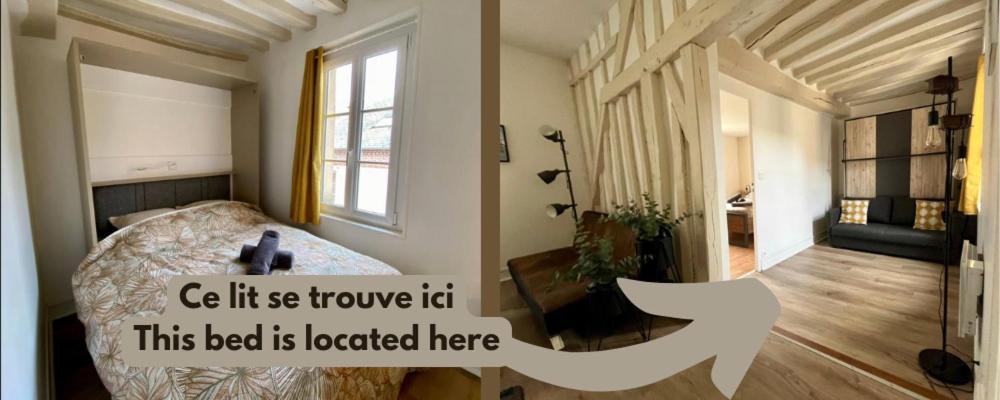 La Suite Saint Jacques - Coeur De Dieppe - 4 Personnes Kültér fotó